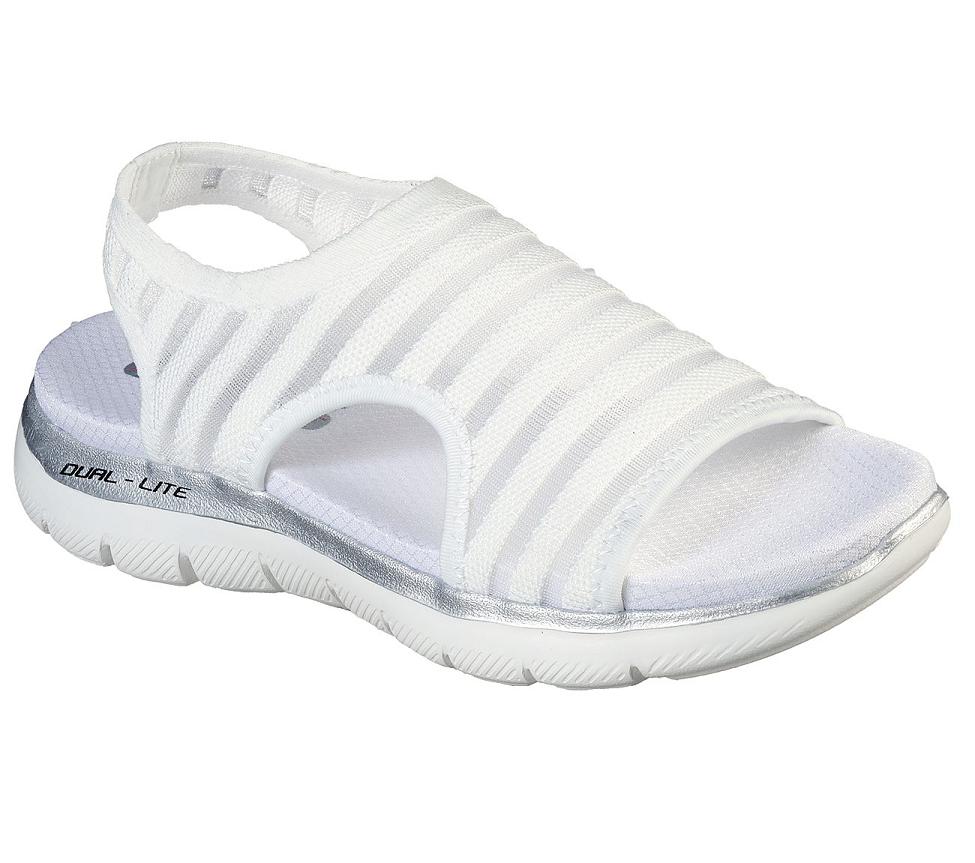 Gladys swear activation Sandale Skechers Flex Appeal 2.0 Promotii - Sandale Sport Dama Alb